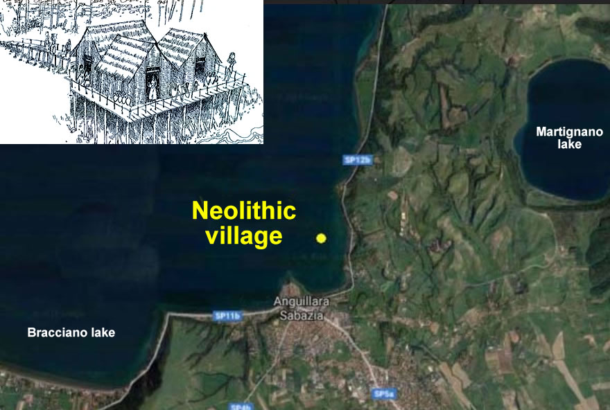 Neolithic village at Lake Bracciano 1
