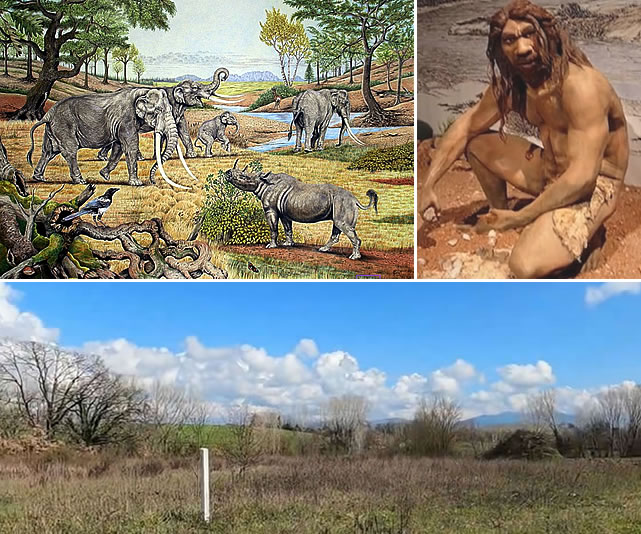 Site of the discovery of the Ceprano Man and Elephas antiquus