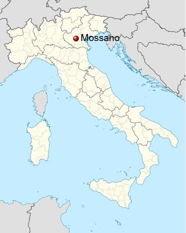 San Bernardino Cave in Mossano (Riviera Berica, Berici Hills, Vicenza, Veneto)