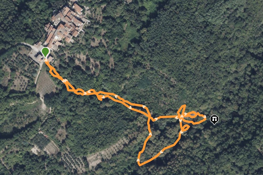 Map of Devil's Footprints
