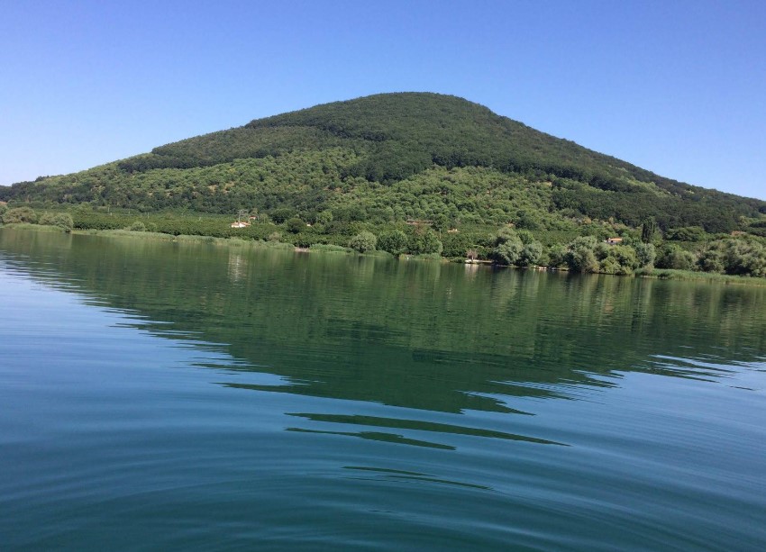 Mount Venus washed by Lake Vico