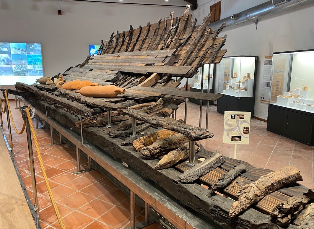 Punic ship – Baglio Anselmi Archaeological Museum, Marsala.